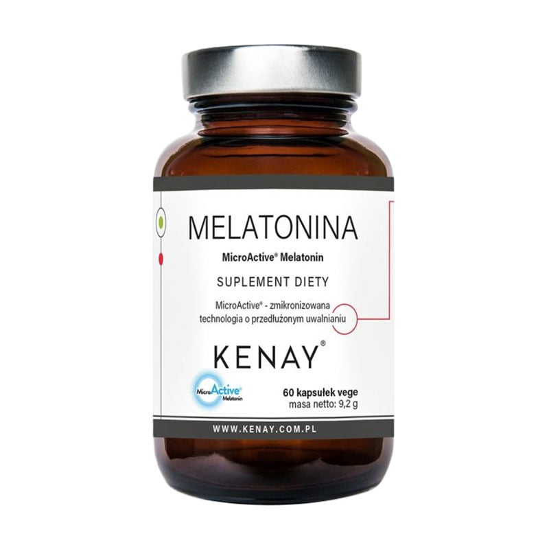 Мелатонін Kenay Melatonin MicroActive, 60 капсул